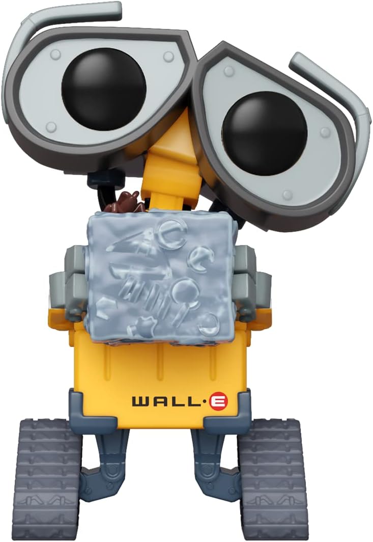 Funko Pop! Disney - Wall-E Vinyl Figure with Arms Raised and Trash Cube (63682)