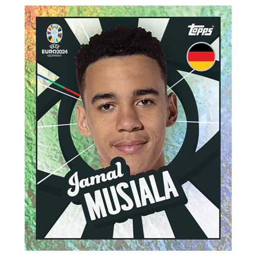 Topps Euro 2024 Sticker Collection - Official Tournament Sticker Album (FS0004695)