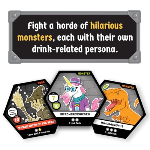 Rollacrit Corp Heroes of Barcadia Board Game (RCHOBBRD-BGRE-STD)