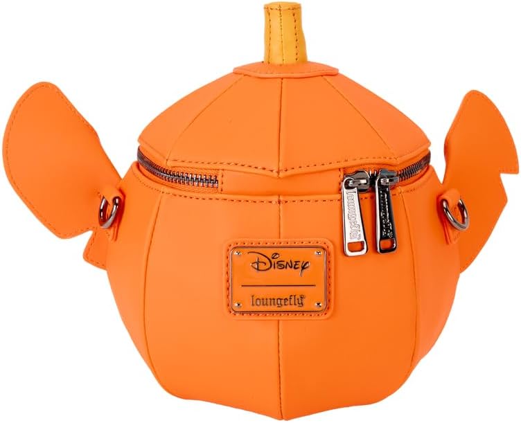 Loungefly Stitch Pumpkin Head Figural Glow Crossbody Bag (LF-WDTB3046)