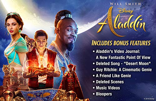 Aladdin (2019) - 4K Ultra HD + Blu-ray [Region Free] (Blu-ray)