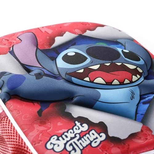 Disney Lilo and Stitch 3D Relief Small Backpack (06486)