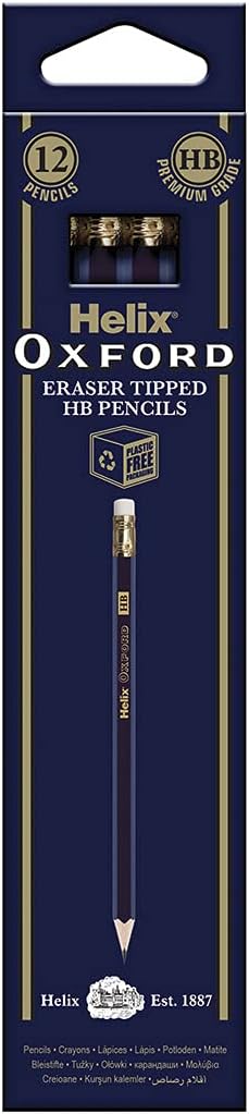 Helix Oxford Complete Back to School Stationery Set, Oxford Blue