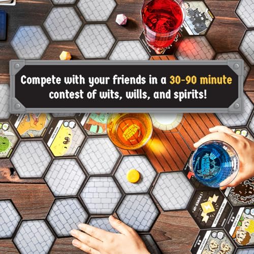 Rollacrit Corp Heroes of Barcadia Board Game (RCHOBBRD-BGRE-STD)