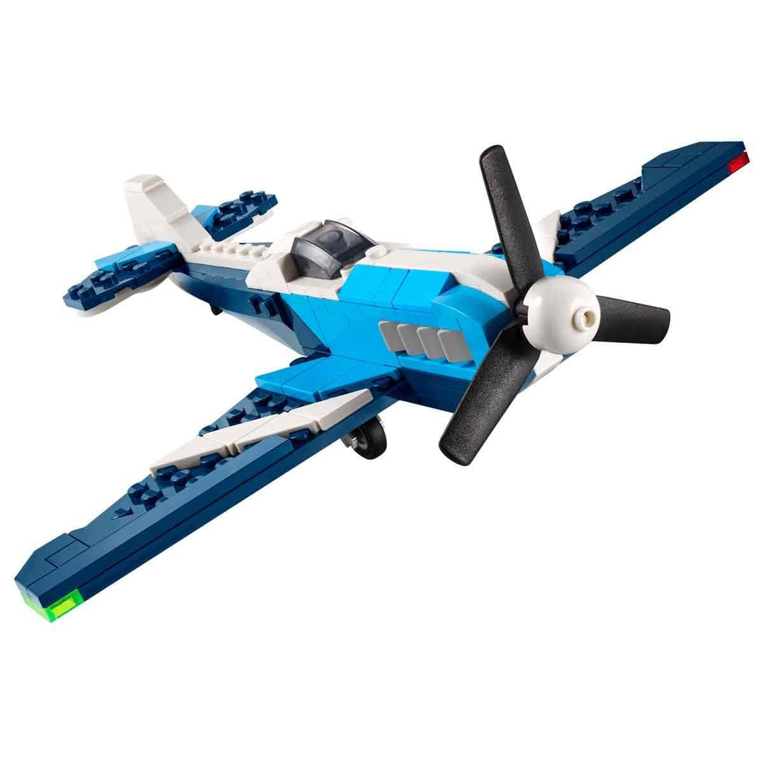 LEGO Creator 3in1 Aircraft: Race Plane Toy - Builds into Jet or Helicopter