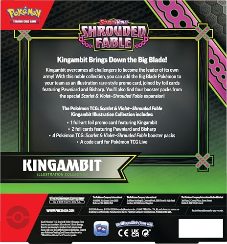 Pokémon Scarlet & Violet—Shrouded Fable Kingambit Illustration Collection (Kingambit Illustration Collection)