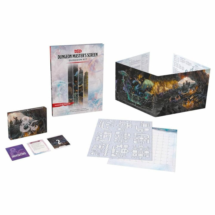 Dungeons & Dragons Dungeon Master’s Screen: Dungeon Kit DM Accessories (C99400000)