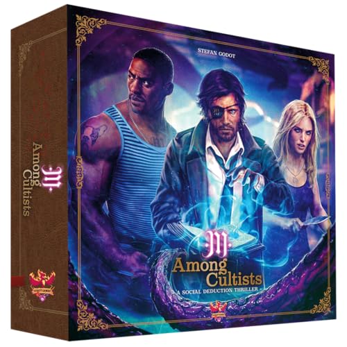 Asmodee - Among Cultists Social Deduction Thriller Board Game (30.6 x 11 x 30.8 cm)