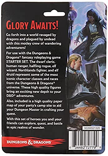 WizKids Dungeons & Dragons Icons of the Realms Epic Level Starter Miniatures Set (72779)
