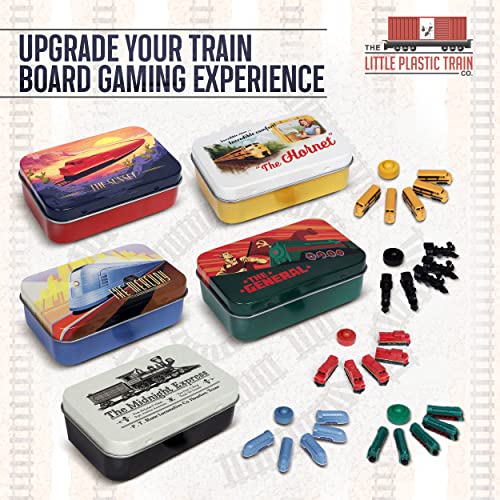 The Little Plastic Train Co. Midnight Express Deluxe Board Game Train Set (92336)