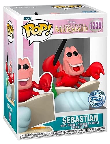 Funko Pop! Animation The Little Mermaid - Sebastian Vinyl Figure (Entertainment Earth Exclusive)