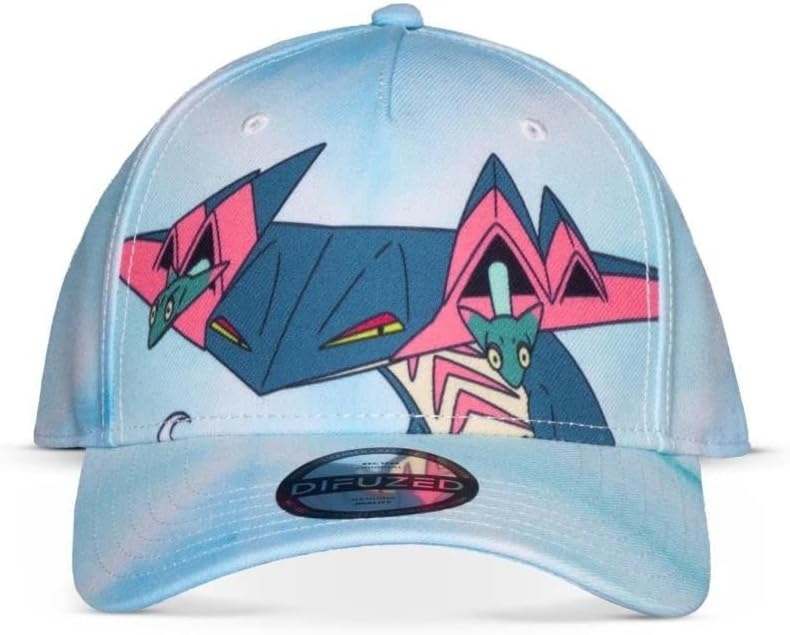 Difuzed Pokémon Lanssorien Snapback Cap (Blue)