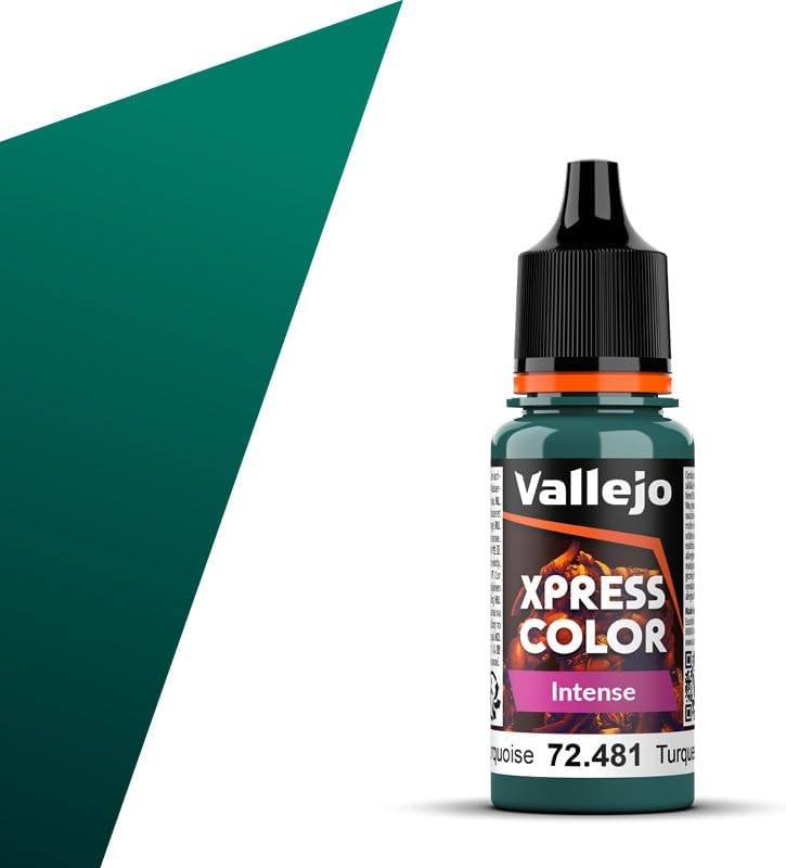 Vallejo AV Xpress Color 18ml - Intense - Heretic Turquoise