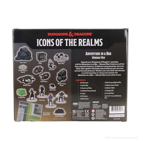 WizKids Wererat Den Pre-Painted Miniature Set (WIZ96207)