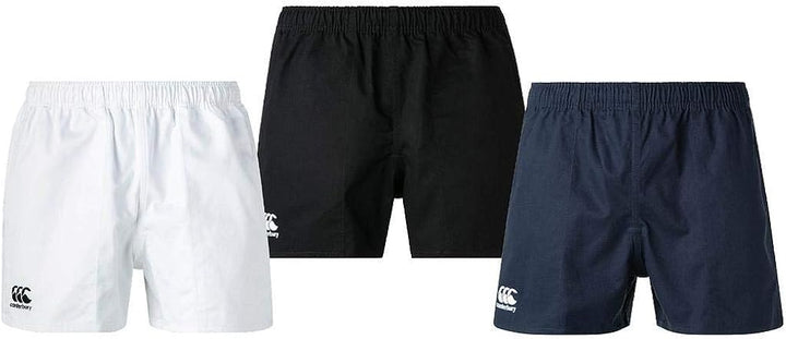 Canterbury Professional Rugby Shorts - Black (Boy's Size Range)