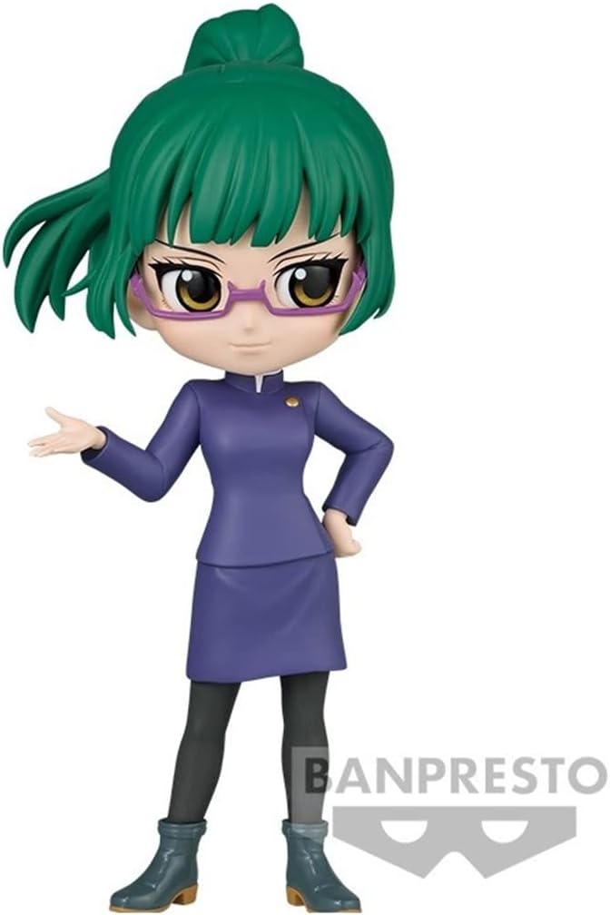 Banpresto JUJUTSU KAISEN - Maki Zenin Vers.B - Q Posket Petit 14cm Anime Figure