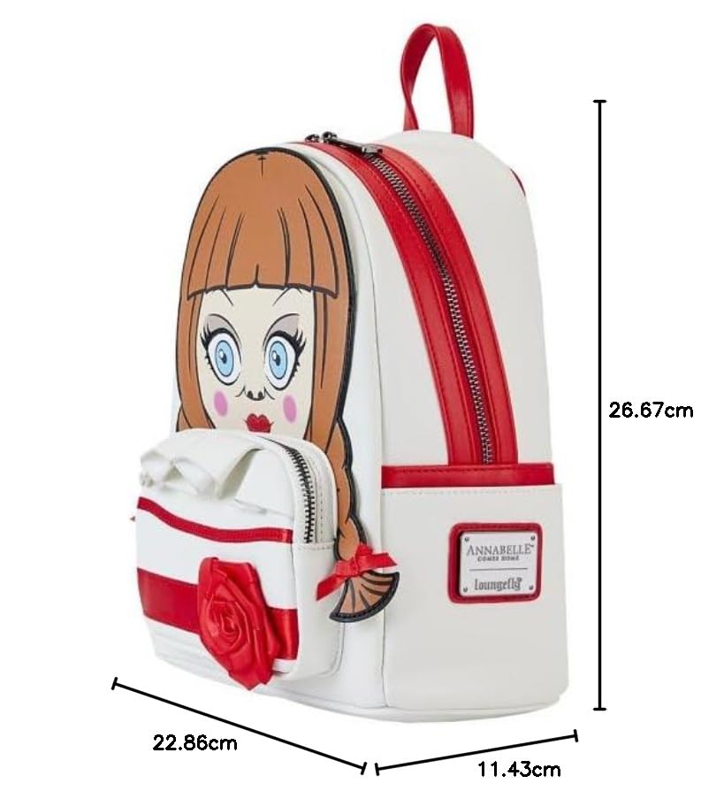 Loungefly Warner Brothers Annabelle Cosplay Mini Backpack (Model: LF-ANB-COS)