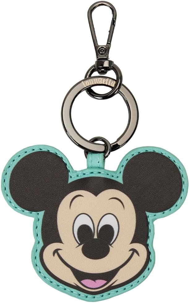 Loungefly Disney 100 Mickey Mouse Face Bag Charm (LOUWDBC0013)