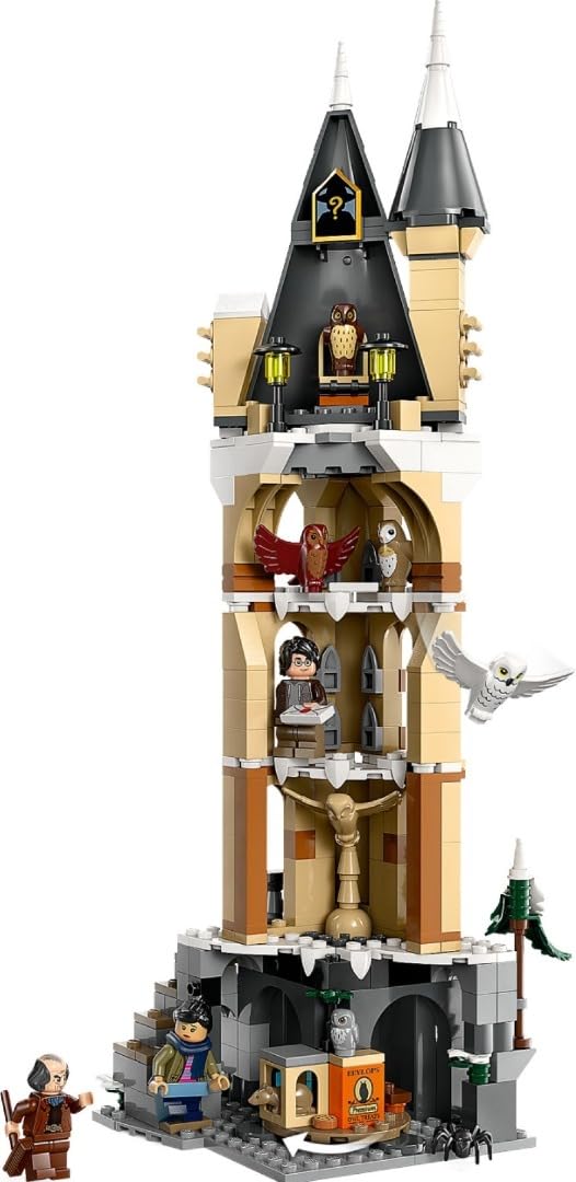 LEGO Harry Potter Hogwarts Castle Owlery 76430 - Building Set for Kids 8+