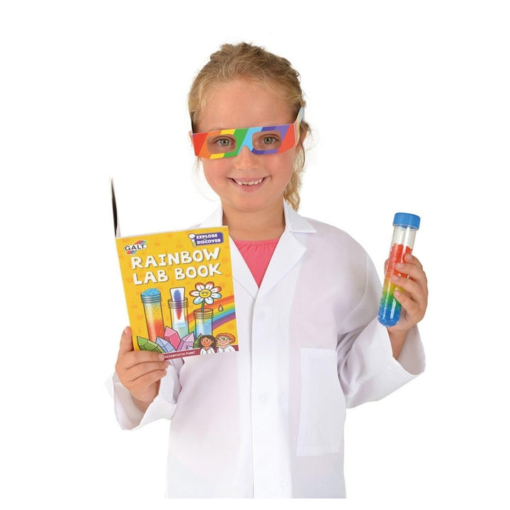 Galt Toys Rainbow Lab Science Kit - STEM Experiments for Kids Ages 5-10