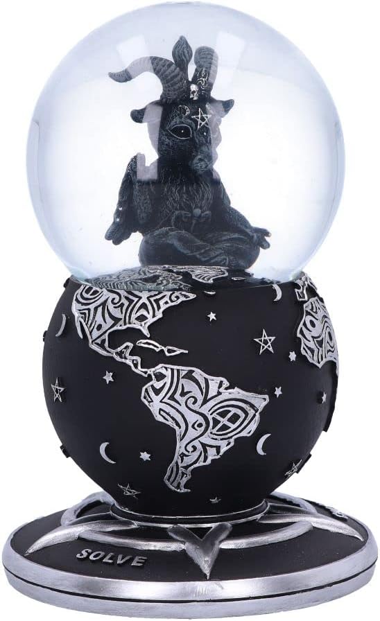 Nemesis Now Cult Cuties Baphoboo Snow Globe, Gothic Decorative Figurine, 18.5cm (Baphoboo)