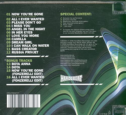 Basshunter - Now You&#39;re Gone - L&#39;album