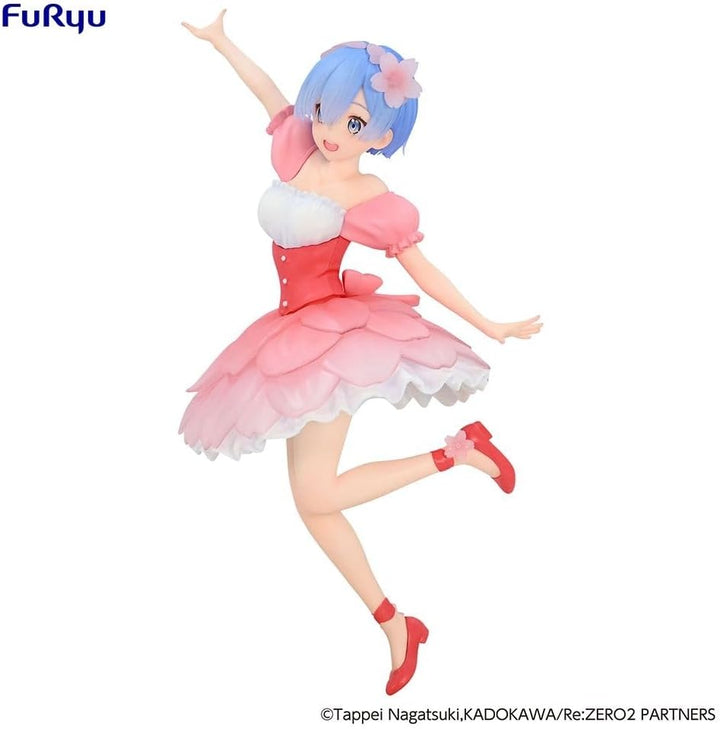 Furyu RE ZERO - Rem Cherry Blossoms - Statuette PVC Trio-Try-It 21cm