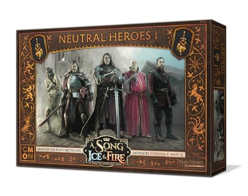 CMON A Song of Ice and Fire Neutral Heroes Box 1 Miniature Game Set (CMNSIF505)