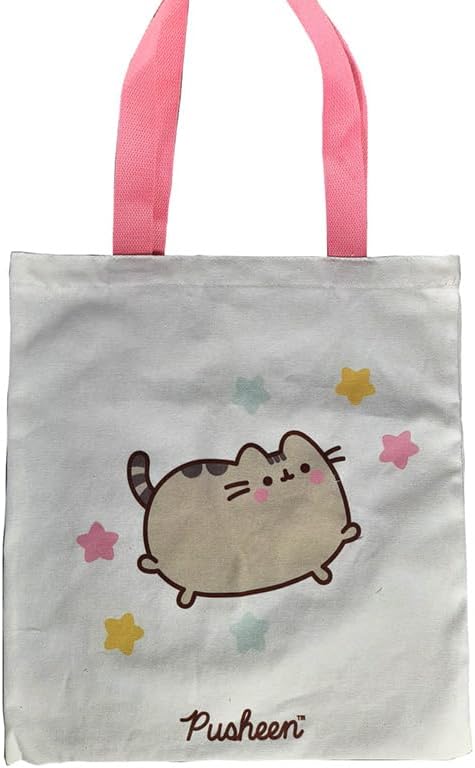 Puckator Pusheen the Cat Canvas Reusable Tote Bag (CBAG122)