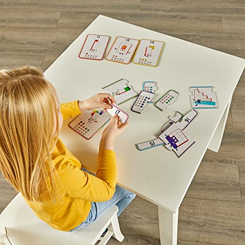 Learning Resources Numberblocks Counting Puzzle Set - Learn to Count 1-20 with TV Characters, Ages 3+