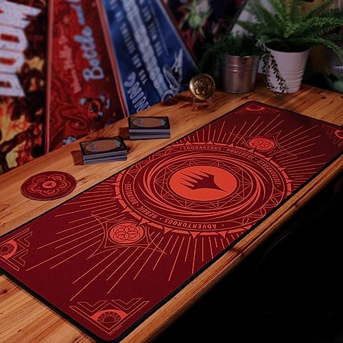 Magic The Gathering Officially Licensed Premium Gaming Desk Pad and Coaster Set (800x300mm)