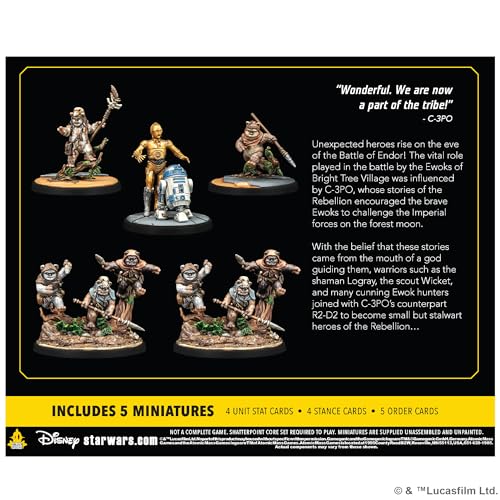 Atomic Mass Games Star Wars Shatterpoint Yub Nub Squad Pack Tabletop Mini (AMGSWP39ML)