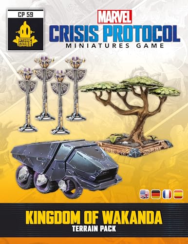 Atomic Mass Games Marvel Crisis Protocol: Kingdom Of Wakanda Terrain Pack (FFGCP59)