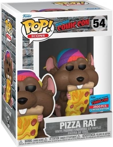 Funko Pop! Animation - Pizza Rat Vinyl Figure (NYCC Fall Convention 2021)