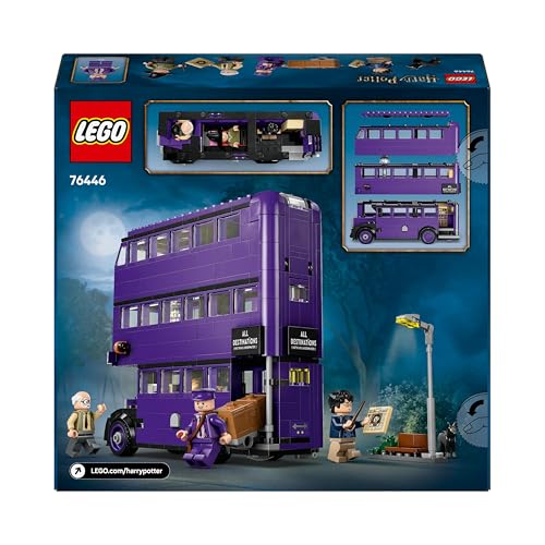 LEGO Harry Potter Knight Bus Adventure - 5 Minifigures & 499-Piece Building Set for Ages 8+