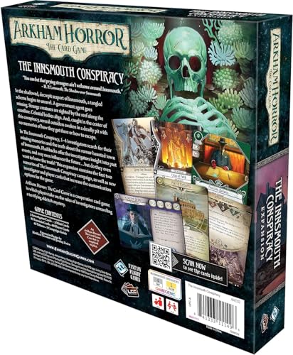 Fantasy Flight Games Arkham Horror: The Card Game The Innsmouth Conspiracy Deluxe Expansion (AHC52)