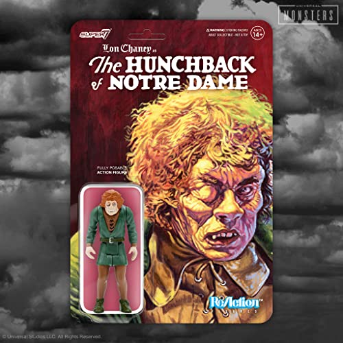 SUPER7 Universal Monsters ReAction Series - The Hunchback of Notre Dame Action Figure (RE-UNIVW03-HND-01)