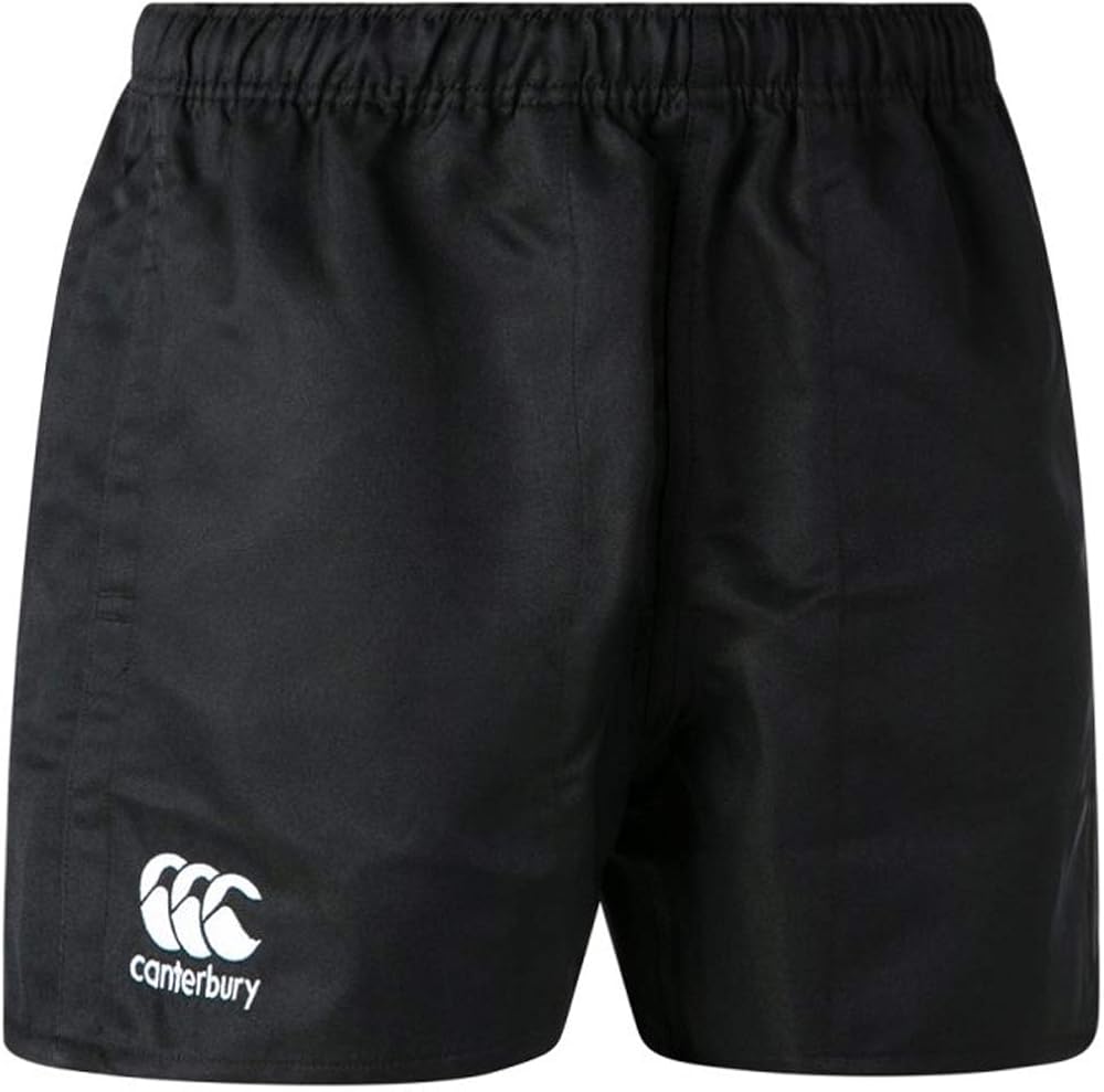 Canterbury Professional Rugby Shorts - Black (Boy's Size Range)