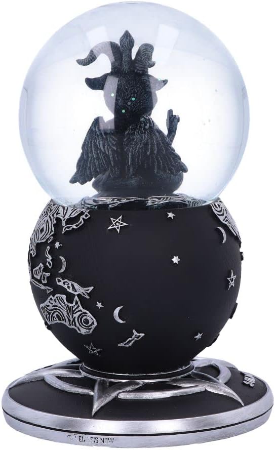 Nemesis Now Cult Cuties Baphoboo Snow Globe, Gothic Decorative Figurine, 18.5cm (Baphoboo)