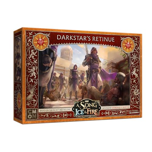 CMON A Song of Ice and Fire Tabletop Miniatures Game Darkstar Retinue Unit Box (CMNSIF708)