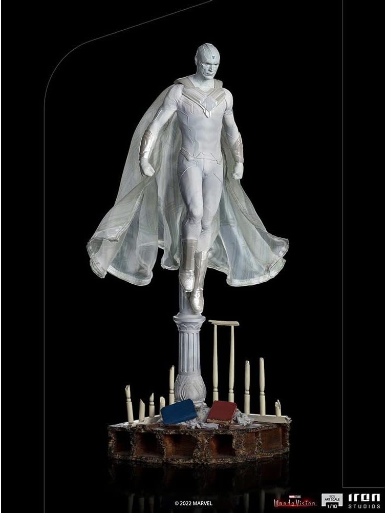 IRON STUDIOS White Vision Statuette 1/10 Art Scale (33cm)