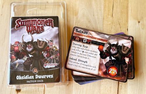 Plaid Hat Games Summoner Wars 2nd Edition Obsidian Dwarves Faction Deck (3606PH)