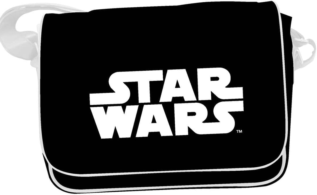 SD Toys Star Wars White Logo Messenger Bag (024628)