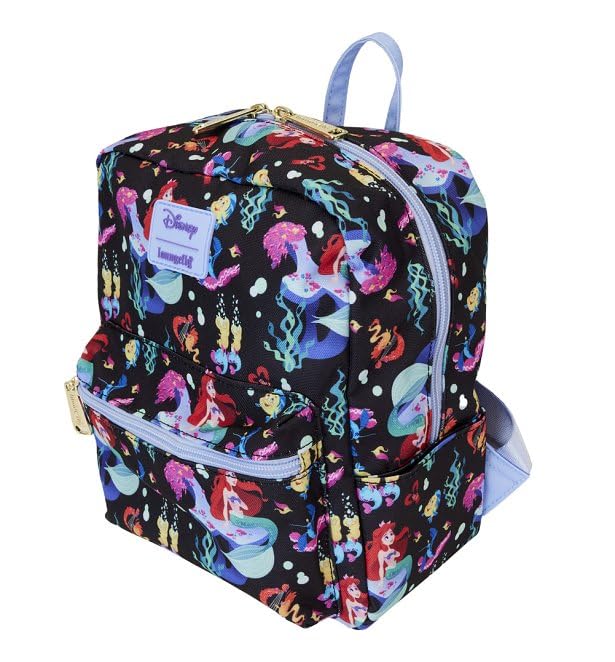 Loungefly Disney The Little Mermaid 35th Anniversary Mini Backpack (WDBK3589)