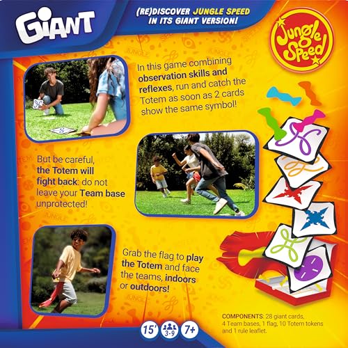 Zygomatic Jungle Speed Giant Party Card Game (ASMZYGJSGI0101EN)