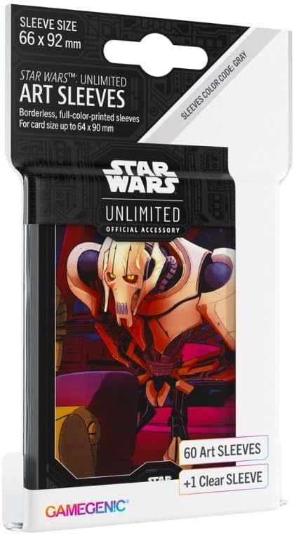 Gamegenic Star Wars Unlimited General Grievous Trading Card Game Accessories (GGS15060ML)