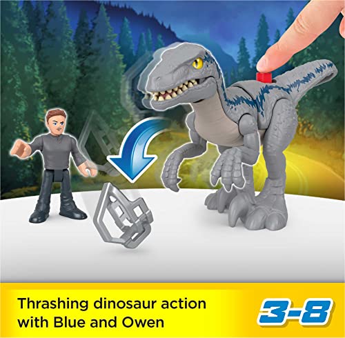 Imaginext Jurassic World Dominion Dinosaur Playset - Action-Packed Pretend Play for Ages 3-8