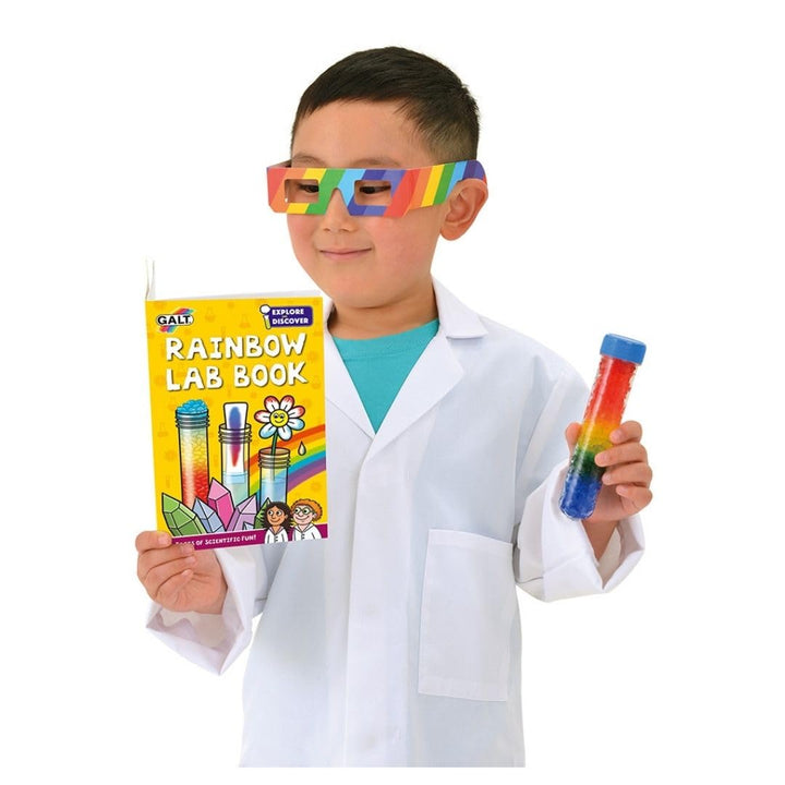 Galt Toys Rainbow Lab Science Kit - STEM Experiments for Kids Ages 5-10