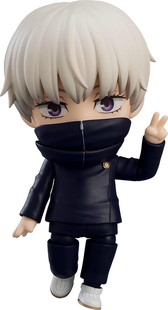 Good Smile Jujutsu Kaisen Toge Inumaki Nendoroid Action Figure - Multicolor Collectible Anime Figure with Interchangeable Parts