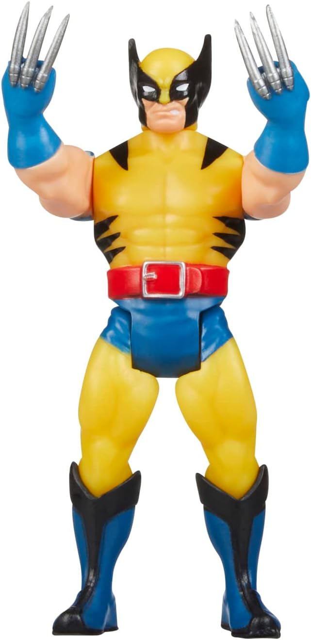 Hasbro Marvel Legends Series Retro 375 Collection - Wolverine Action Figure (F6698)